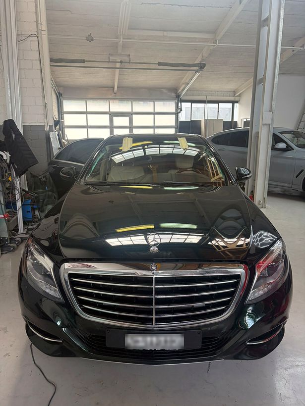 Mercedes-Benz S-Klasse — Vorbereitung